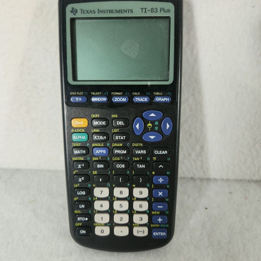 Texas Instruments TI 83 Plus Graphing Calculator - Tested